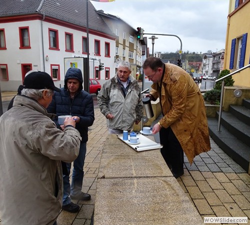 dank des tollen Kaffeeservices